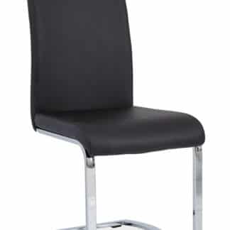 Jídelní čalouněná židle H-790, černá