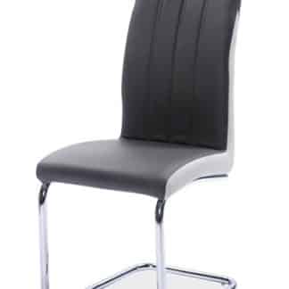 Jídelní čalouněná židle H-342, šedá/světlá šedá