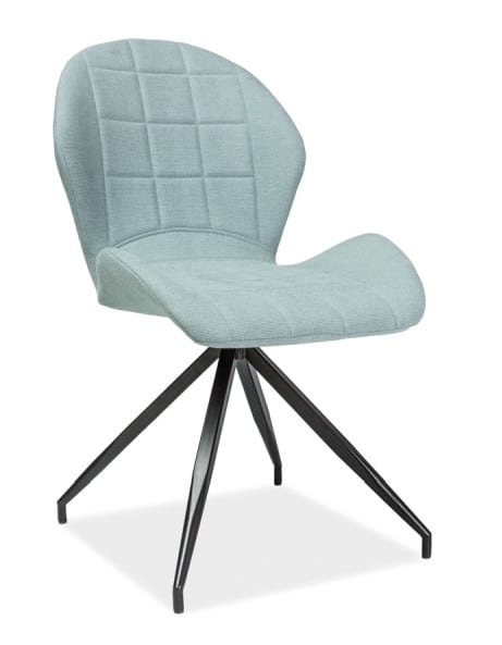 Jídelní čalouněná židle HALS II, mentolová