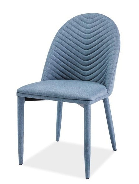 Jídelní čalouněná židle LUCIL, denim