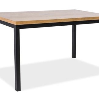 Jídelní stůl NORMANO 150x90, dub/černá
