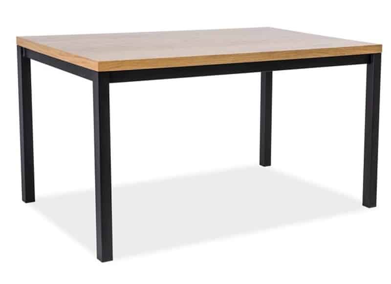 Jídelní stůl NORMANO 180x90, dub/černá