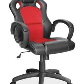 Kancelářské křeslo Q-103, černá/červená