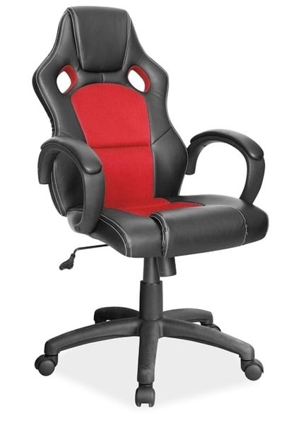 Kancelářské křeslo Q-103, černá/červená