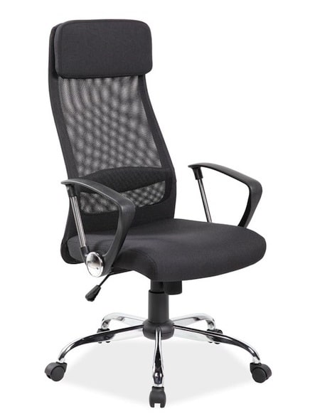 Kancelářské křeslo Q-345, černá