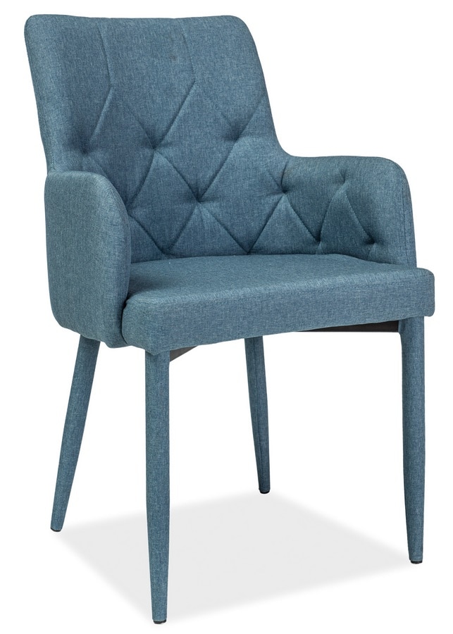 Jídelní čalouněná židle RICARDO, denim