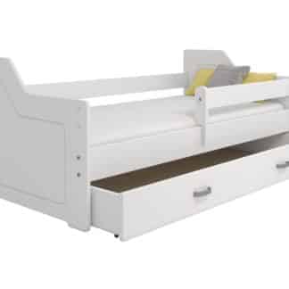 Dětská postel MIKI B4 80x160, bílá + barva čela: …