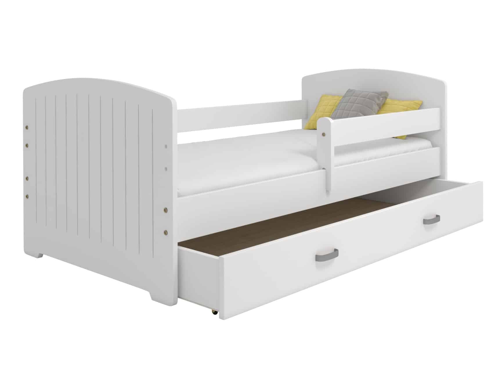 Dětská postel MIKI B5 80x160, bílá + barva čela: …