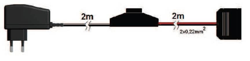 Osvětlení ALABAMA II 3ks LED klips, bílá