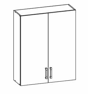 SOLE horní skříňka G80/95, korpus congo, dvířka dub arlington