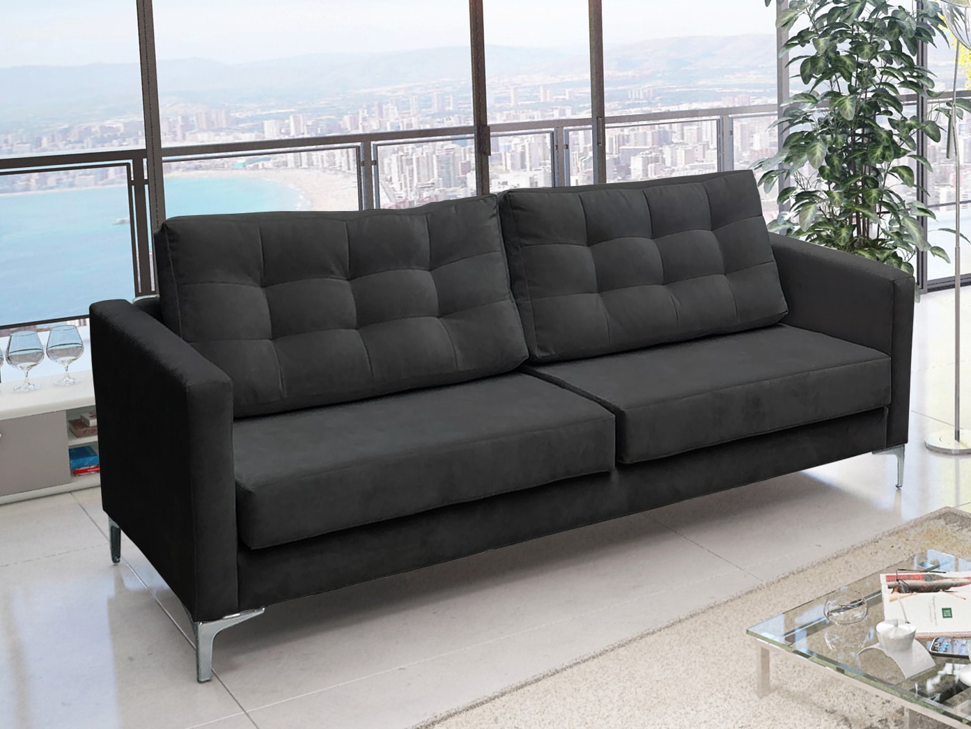 Trojsedák MIST 3, grafitová látka