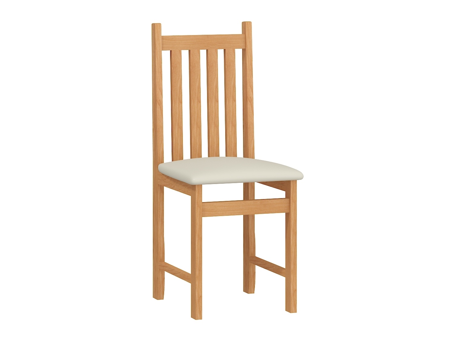 Jídelní židle B, potah béžová ekokůže, barva: …