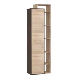 Skříň P RIO 02, dub sonoma tmavý/dub sonoma