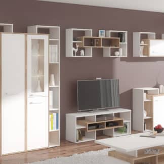 RIO obývací pokoj 7, dub sonoma/bílá