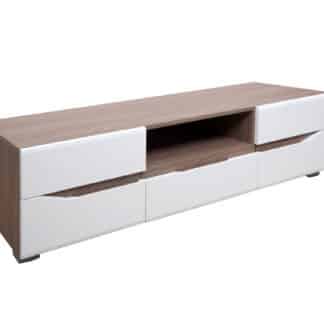 VENETO TV KOMODA, OŘECH TABACCO / BÍLÁ LESK