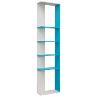 NUMERO POLICE BOČNÍ, dub bílý / modrá