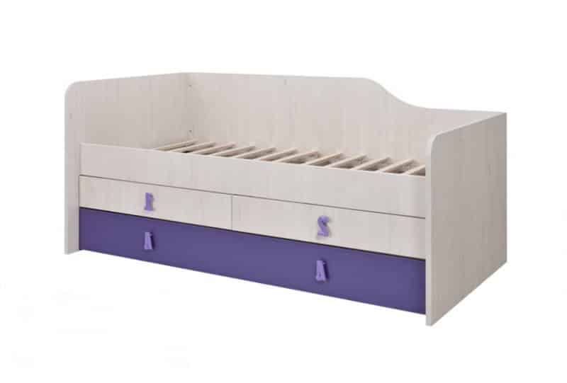 NUMERO POSTEL 90 2F, dub bílý/fialová