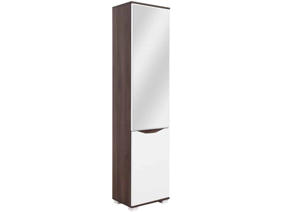 APOLON PA-1-O MDF, OŘECH TABACCO / BÍLÁ LESK