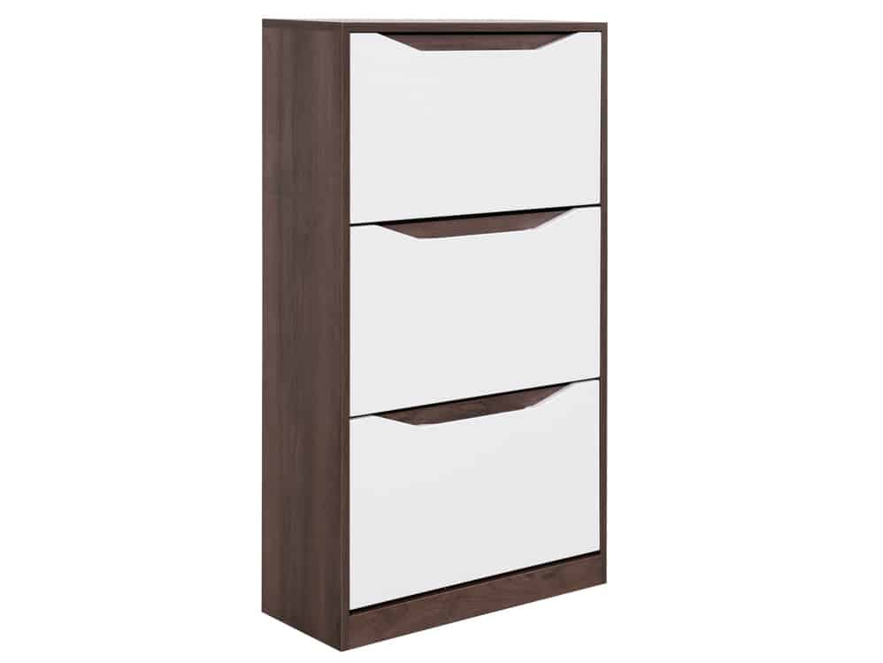 ODISEJ 3V – MDF, OŘECH TABACCO / BÍLÁ LESK