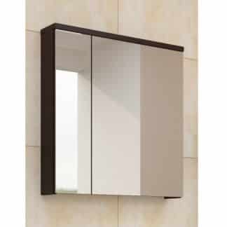 PORTO, skříňka horní se zrcadlem, wenge