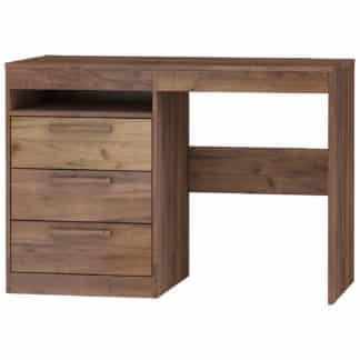 Psací stůl 3S MAXIMUS 03, craft tobaco/craft zlatý