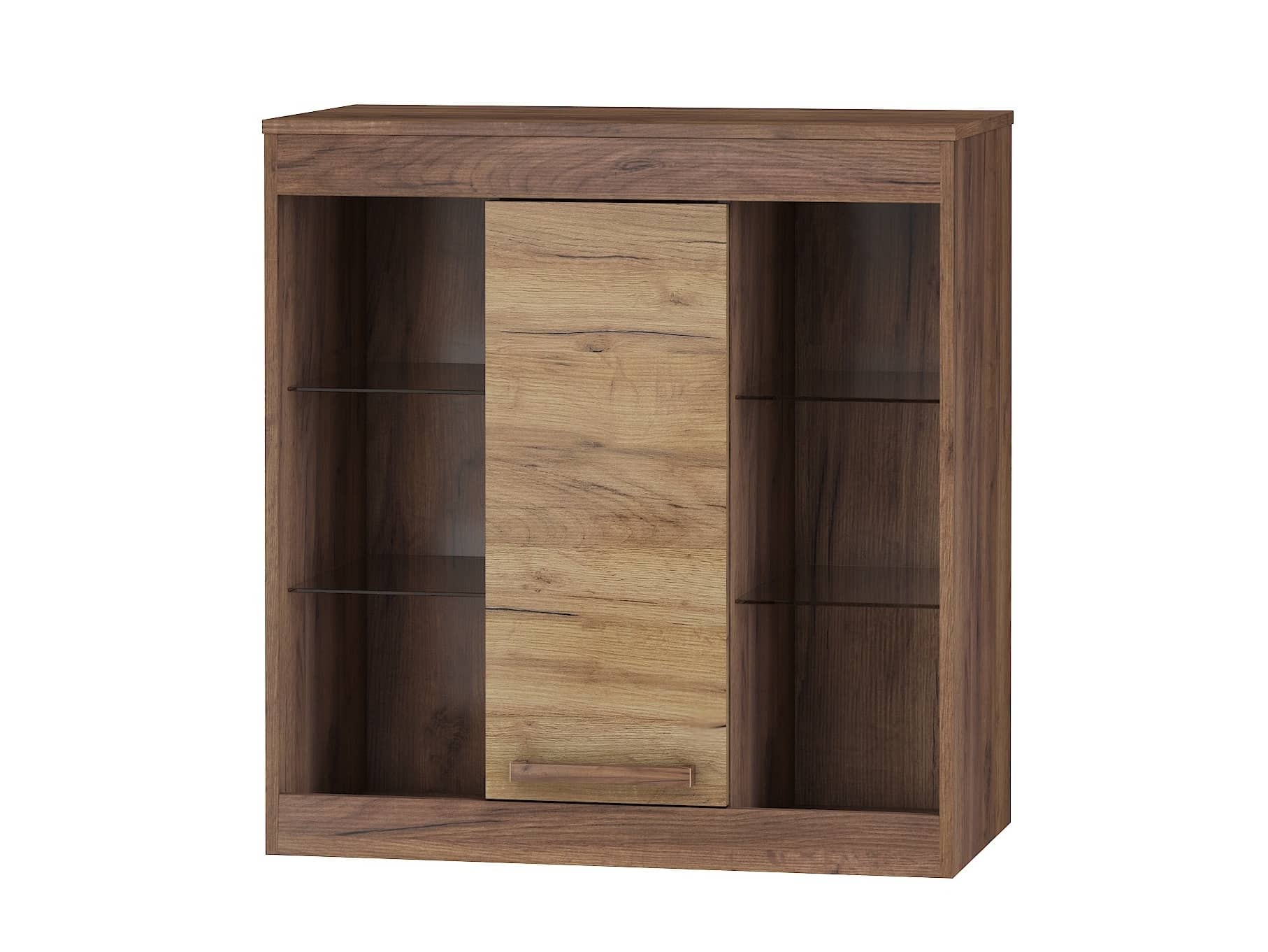 Závěsná skříňka 1D MAXIMUS 40, craft tobaco/craft zlatý