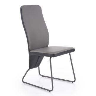 Jídelní židle K-300, šedá/černá