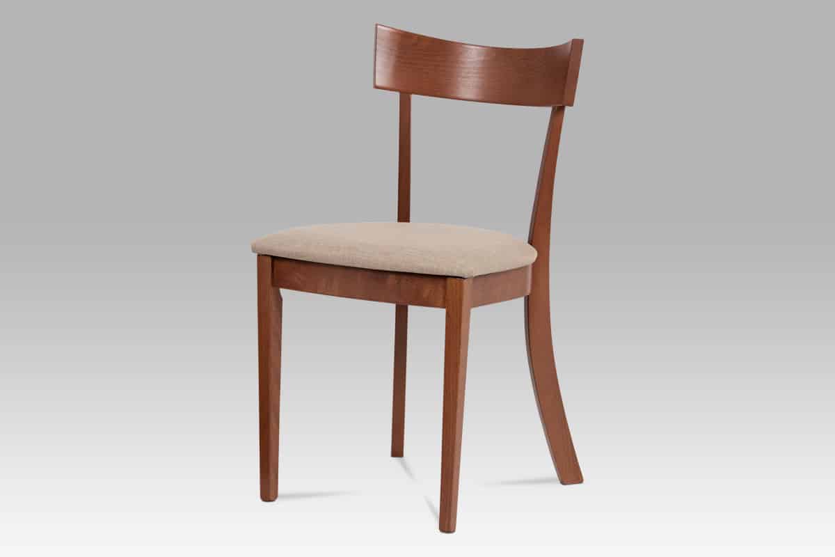 Jídelní židle BC-3333 TR3, krémová/třešeň