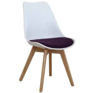 DAMARA STOLICKA C1014 BIELA+FIALOVA LATKA+BUK 13