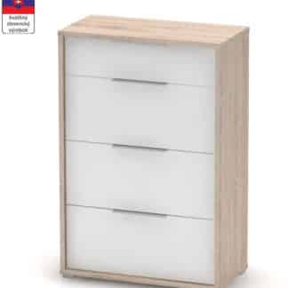 RIOMA TYP 22 KOMODA 4 ZASUV. SAN REMO/BIELA