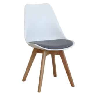 DAMARA STOLICKA C1014 BIELA+SIVA LATKA+BUK 5