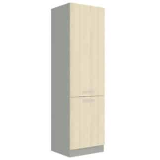 EKO AKACJA, skříňka vysoká 60 DK-210 2F, šedá/akácie