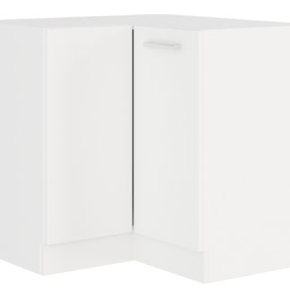 EKO WHITE, skříňka dolní rohová 89/89 cm, 90/90 DN BB, bílá