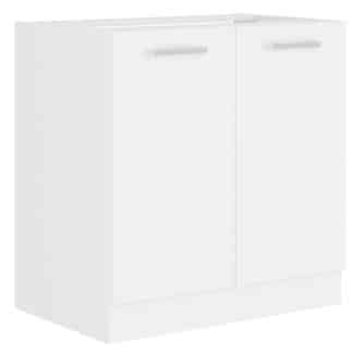 EKO WHITE, skříňka dolní 80 ZL 2F BB, bílá