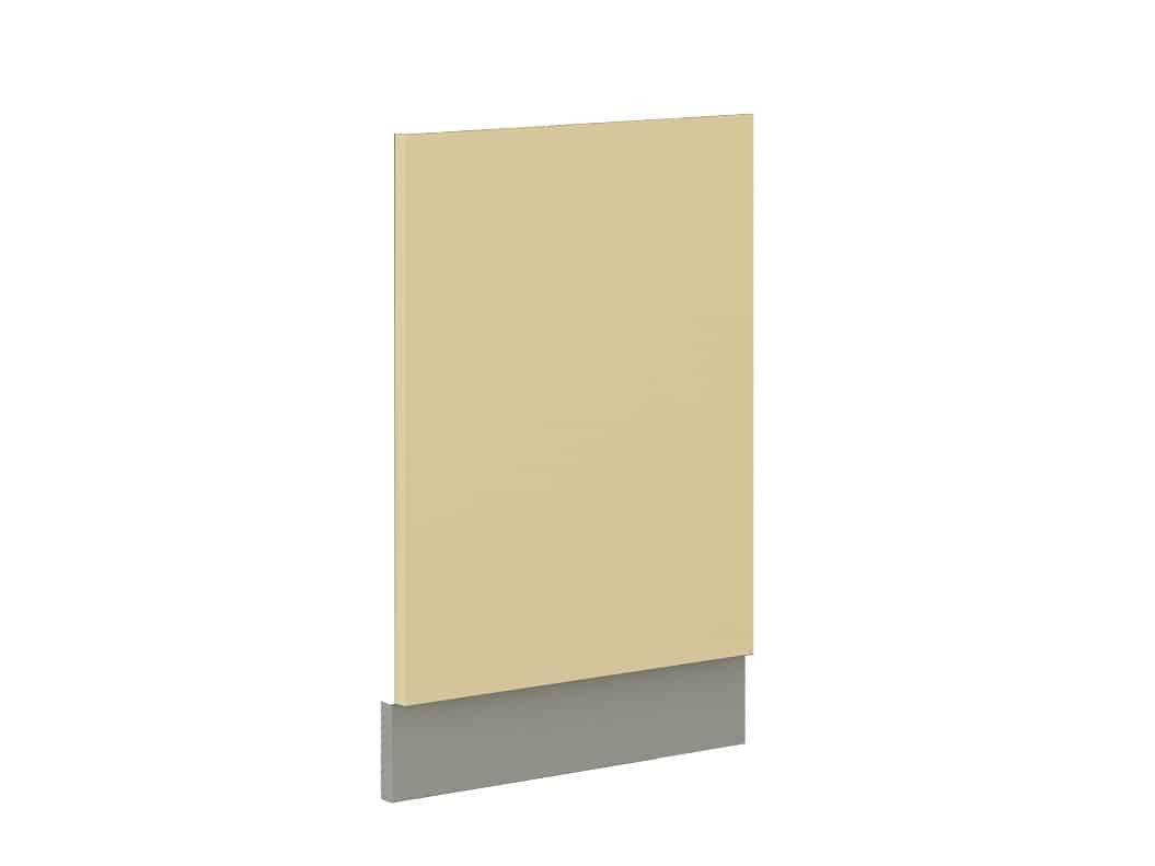 KARMEN, dvířka na myčku ZM 570x446, šedá/krémový lesk