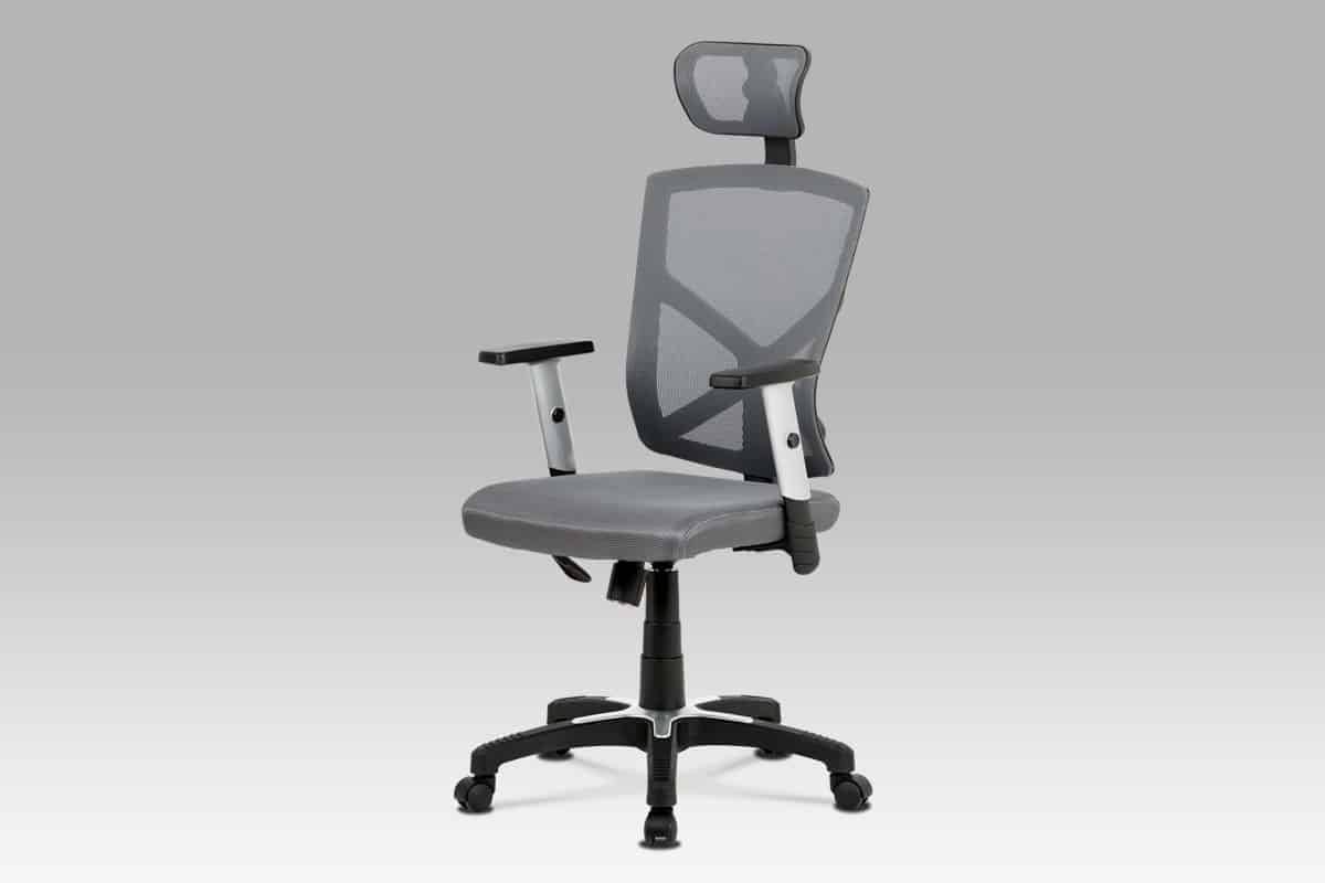 Kancelářská židle KA-H104 GREY, šedá