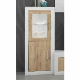 VERIN/16, regál 1DW, craft bílý/craft zlatý