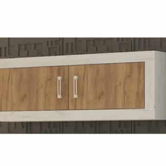 VERIN/23, závěsná skříňka 2D, craft bílý/craft zlatý