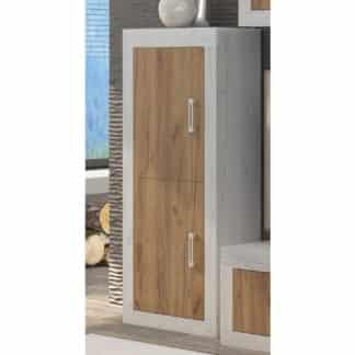 VERIN/17, regál 2D, craft bílý/craft zlatý