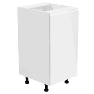 ASPEN, skříňka dolní D40 pravá, bílá/bílý lesk