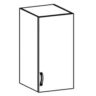 SYCYLIA, skříňka horní G40 pravá, borovice andersen