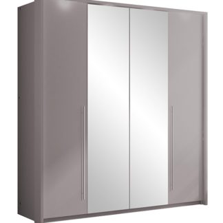 Šatní skříň BREMA 210, láva/láva