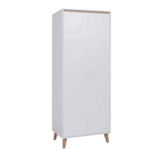 OVIEDO šatní skříň, bílá/dub san remo světlý