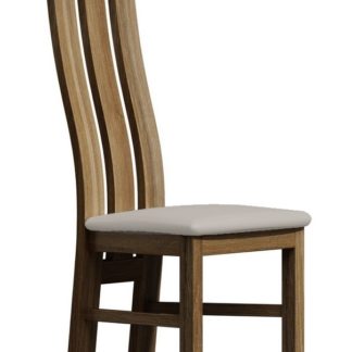 Čalouněná židle PARIS, dub stirling/Victoria 20