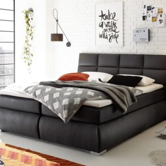 Postel s matrací a ÚP KOSALI 180x200cm (PUR - R12), šedá