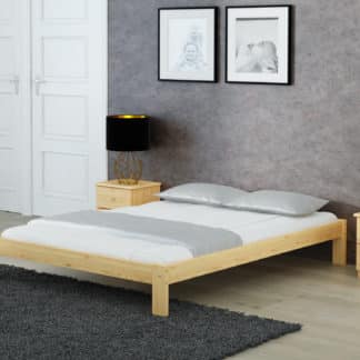 Postel LILIANA 120x200 s roštem, masiv borovice
