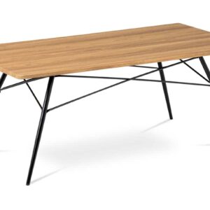 Konferenční stolek AF-2070 OAK, dub/černý mat