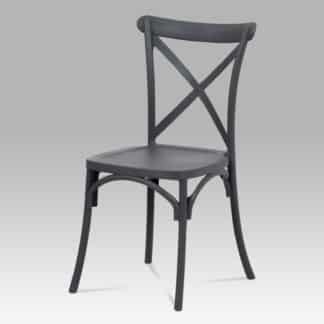 Jídelní židle CT-830 GREY, šedý plast