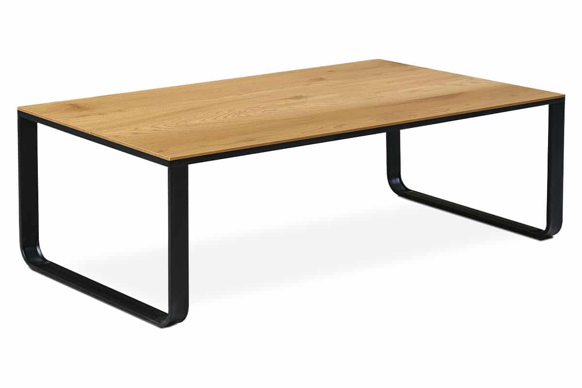 Konferenční stolek CT-1017 OAK, dub divoký/černá