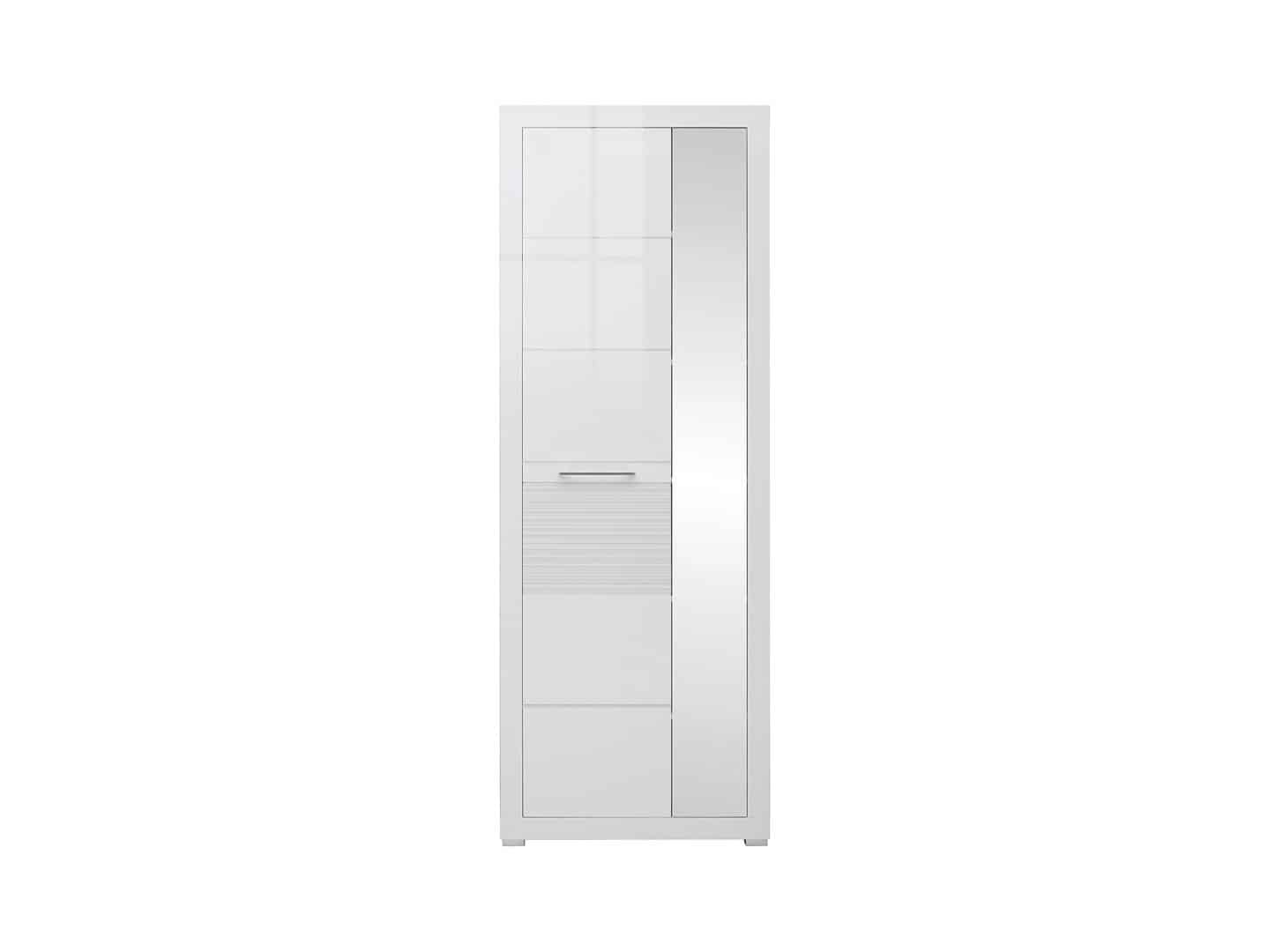 Skříň POLARIS TYP 01, bílý lesk